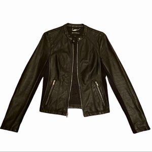 Express Faux Leather Moto Jacket